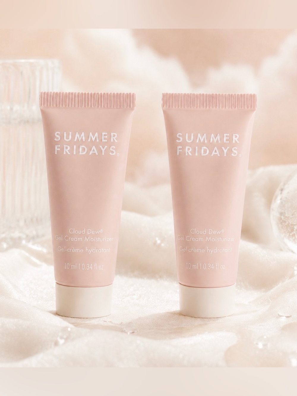 Summer Fridays Cloud Dew Gel Cream Moisturizer 2-Piece Bundle